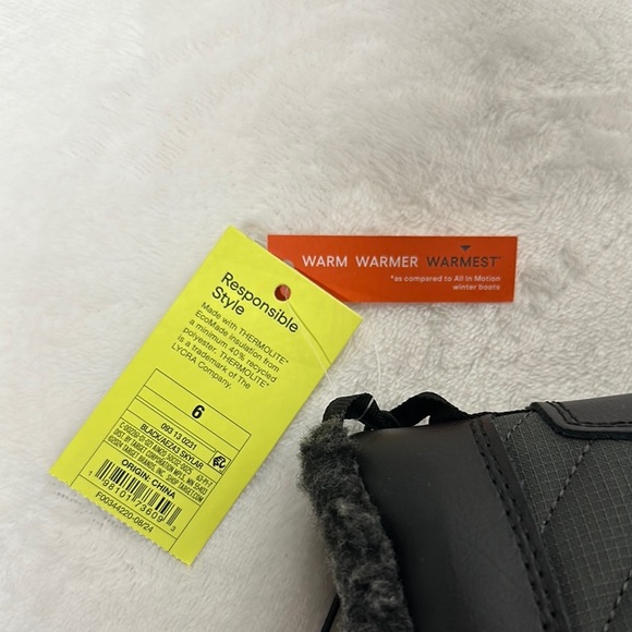 All in Motion Kids Boots - Black and Gray - Picture 2 of 12